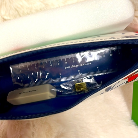 NWT Kate Spade Cherries Pencil Case - Picture 6 of 6